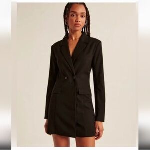 Abercrombie & Fitch Black Blazer Dress